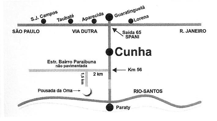 Pousada Da Oma Cunha Exterior foto